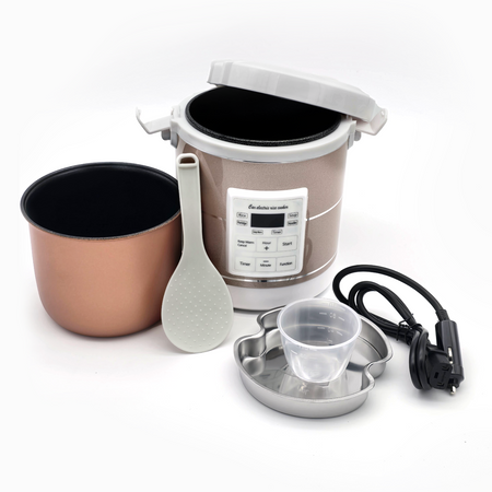 Multicooker turystyczny ryżowar samochodowy 1,6l 180W 12V 24V