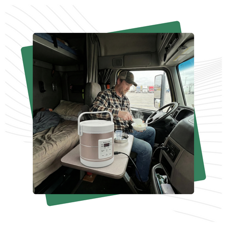 Multicooker turystyczny ryżowar samochodowy 1,6l 180W 12V 24V