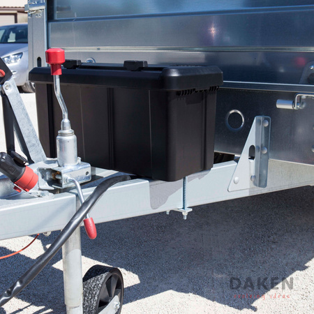 DAKEN Skrzynka narzędziowa BLACKIT 550x250x295 23l / 20kg jeden zamek