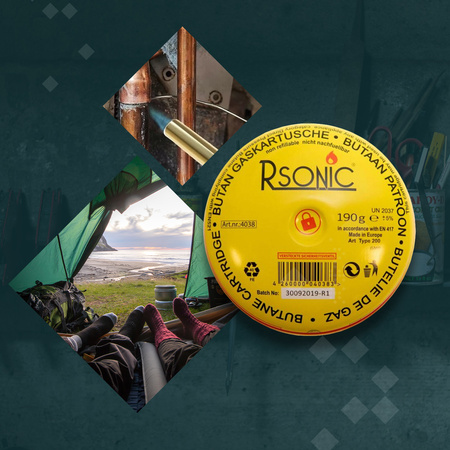 RSONIC Kartusz Gazowy 400ml 190g x6