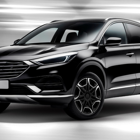 GÓRECKI Kołpaki samochodowe VARIDO silver black 15"