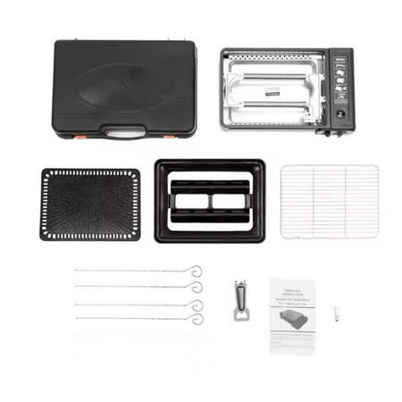 Grill gazowy turystyczny na kartusze / butle gazową