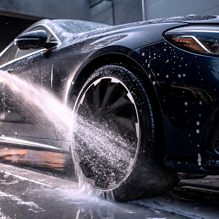 GÓRECKI Kołpaki samochodowe MISANO silver black 15"