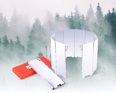 MaxiCamp Osłona przeciwwiatrowa składana do kuchenki turystycznej WIND COVER