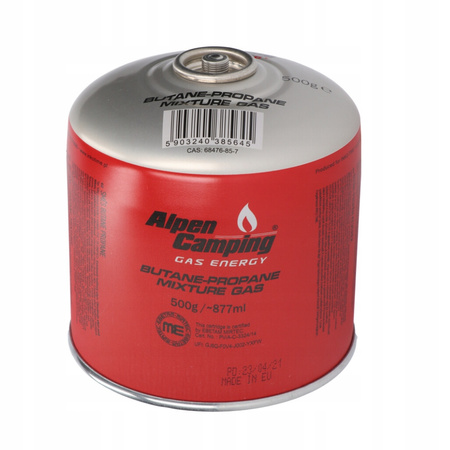 ALPEN CAMPING Kartusz Gazowy IK008 877ml 500g x4