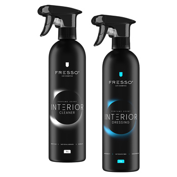 FRESSO Cleaner SET 2x 1L - Interior Cleaner + Interior Dressing