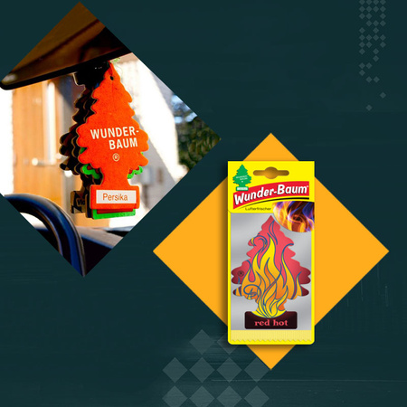 WUNDER-BAUM Drzewko zapachowe Red Hot x10