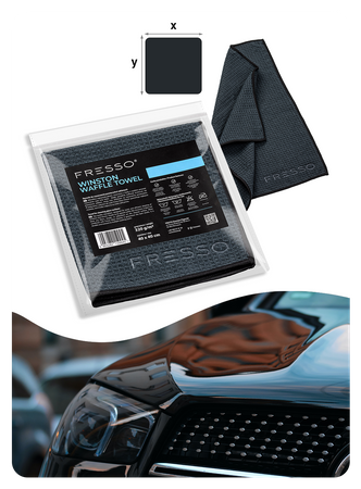 FRESSO Mikrofibra do szyb / luster Winston Waffle Towel 40x40 cm , 320 g/m2