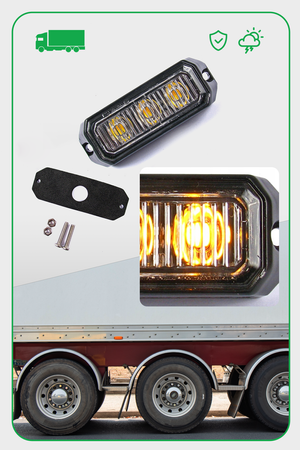 KAMAR Lampa ostrzegawcza stroboskop 3x LED R10