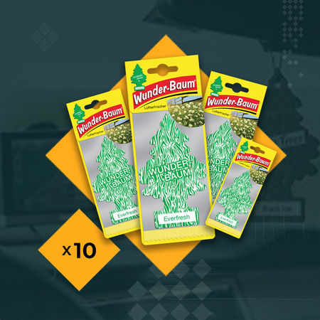 WUNDER-BAUM Drzewko zapachowe Everfresh / Zawsze Świeży x10